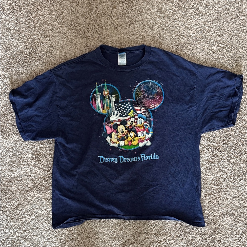 Disney Dreams Florida  T-Shirt - Navy Blue